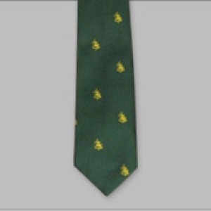 Silk tie with Society Crest